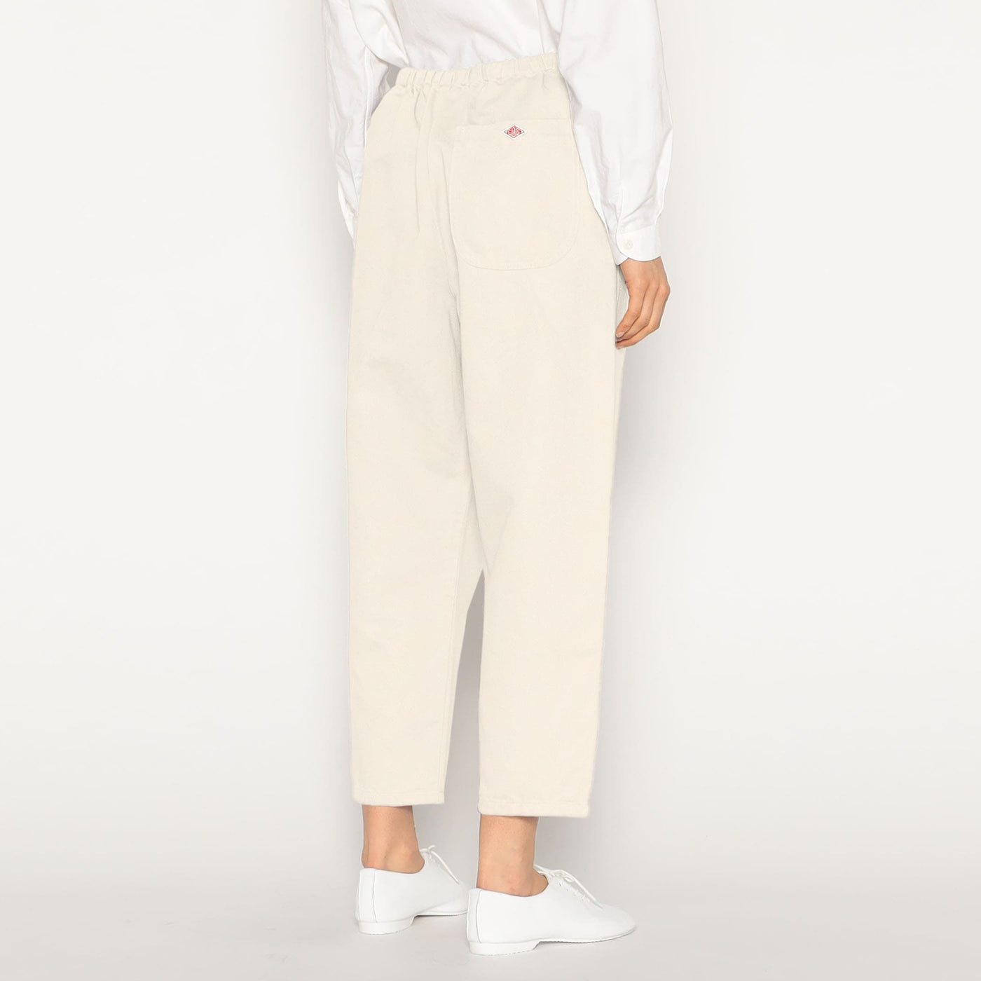 WOMEN'S COTTON LINEN TWILL EASY PANTS