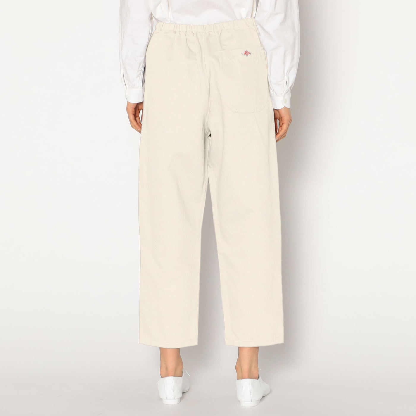 WOMEN'S COTTON LINEN TWILL EASY PANTS