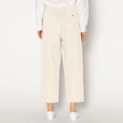 WOMEN'S COTTON LINEN TWILL EASY PANTS