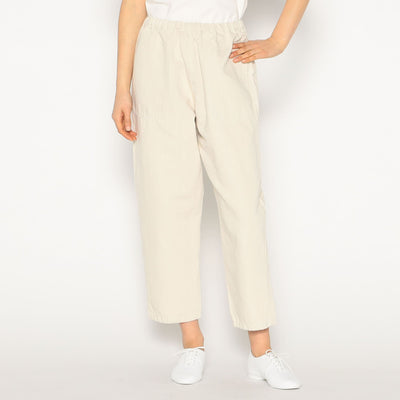 WOMEN'S COTTON LINEN TWILL EASY PANTS