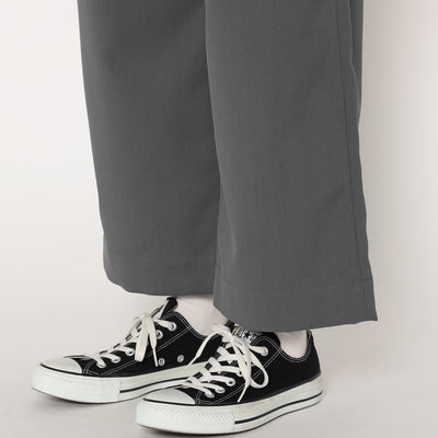 WOMEN'S STRETCH TWILL WIDE PANTS