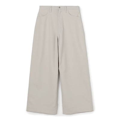 WOMEN'S STRETCH TWILL WIDE PANTS