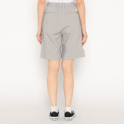 WOMEN'S LINEN-BLEND DOUBLE PLEATED SHORTS