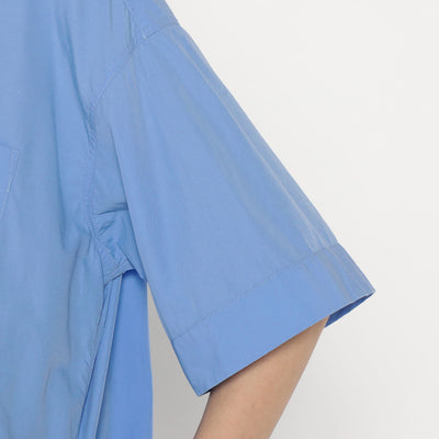 WOMEN'S COTTON POPLIN PULLOVER SHIRT DRESS
