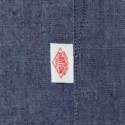 WOMEN'S COTTON CHAMBRAY WORK SHIRT DRESS