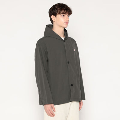 MEN'S NYLON TUSSER HOODED JACKET