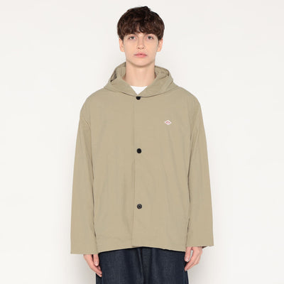 MEN'S NYLON TUSSER HOODED JACKET