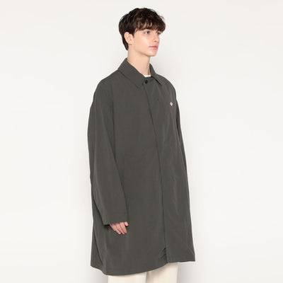 MEN'S NYLON TUSSER BALMACAAN COAT