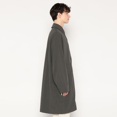 MEN'S NYLON TUSSER BALMACAAN COAT