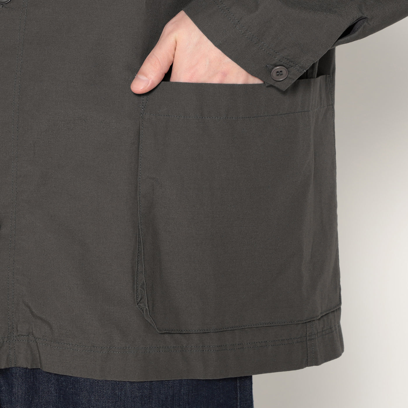 MEN'S DOWNPROOF CARDIGAN JACKET