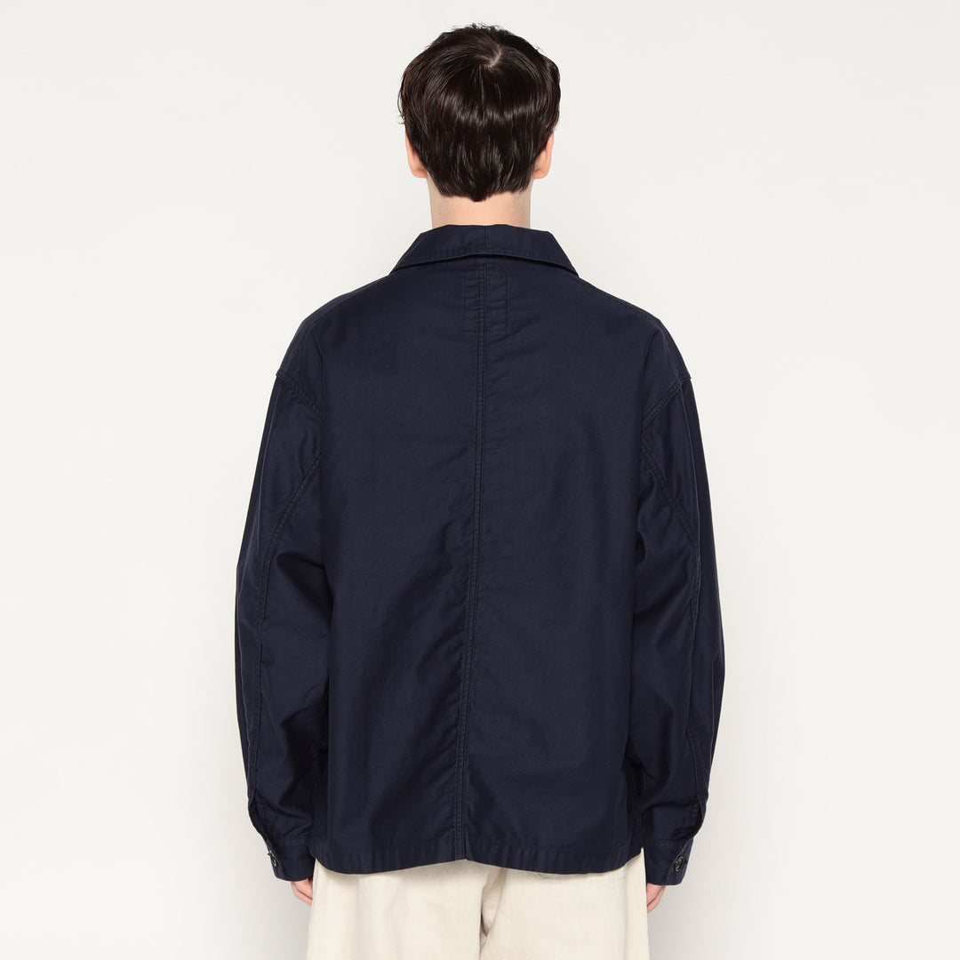 DANTON WOMEN'S MOLESKIN WIDE COVERALL JACKET
