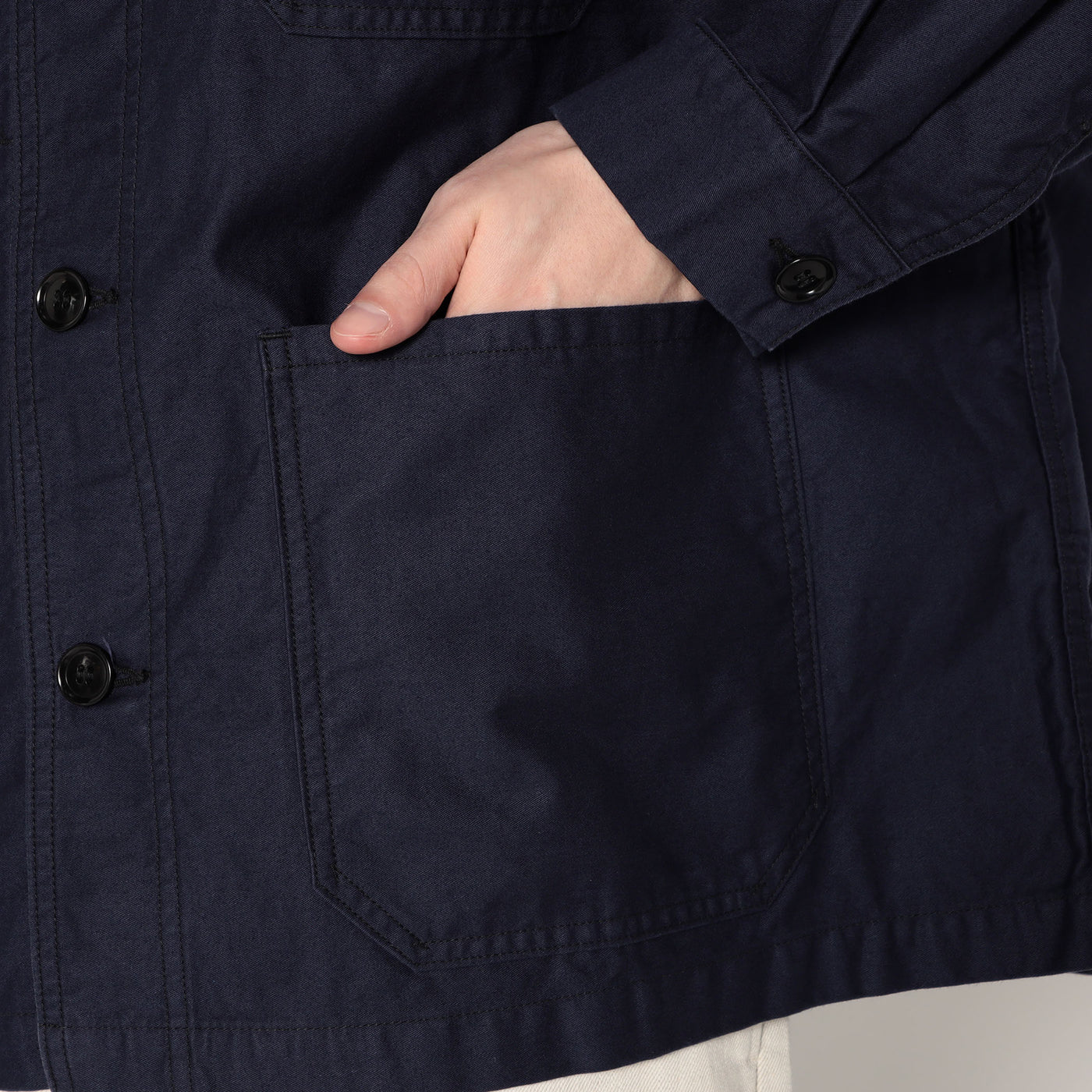 MEN'S MOLESKIN WIDE COVERALL JACKET