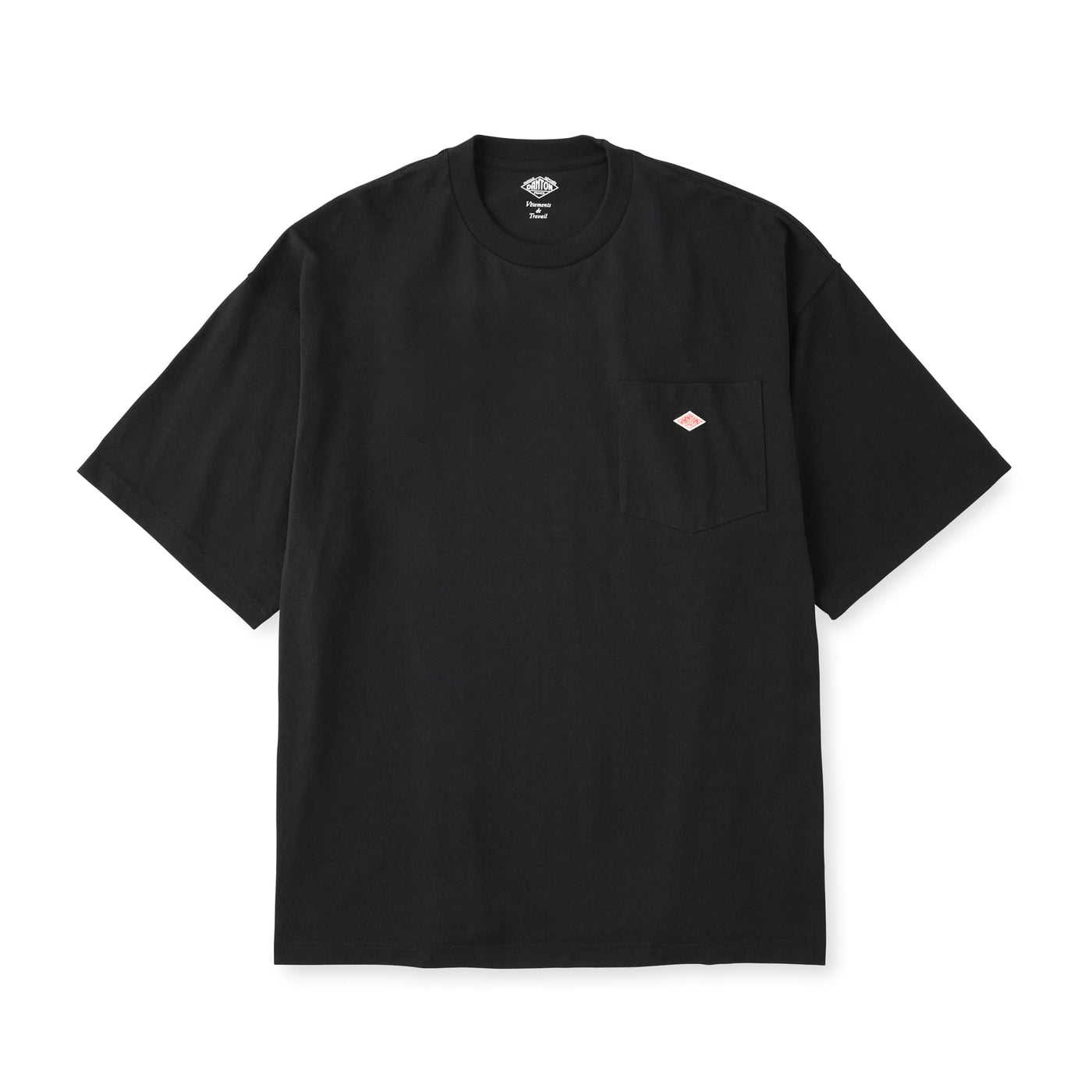 MEN'S  BIG SILHOUETTE POCKET T-SHIRT PLAIN
