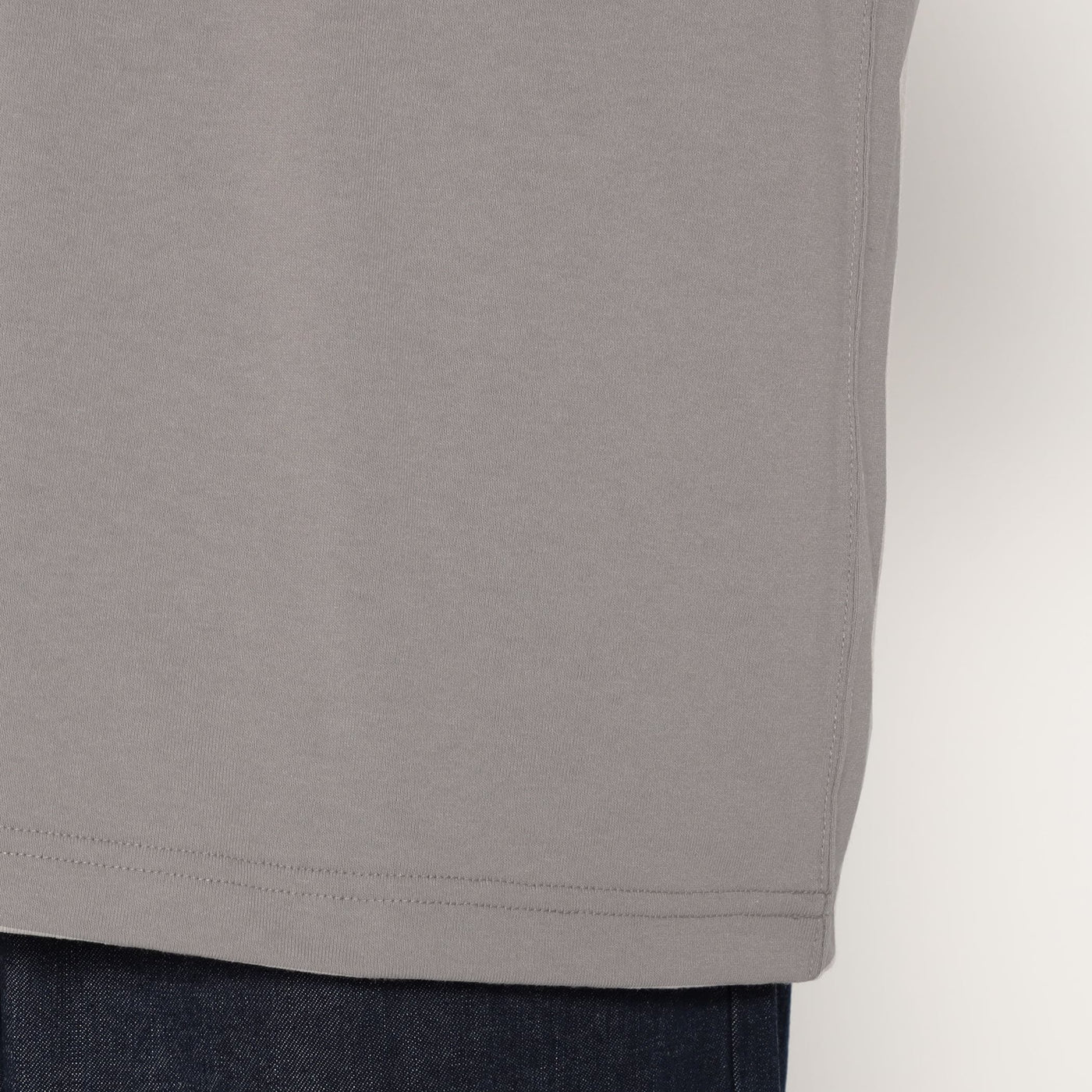 MEN'S  BIG SILHOUETTE POCKET T-SHIRT PLAIN
