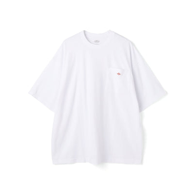 MEN'S  BIG SILHOUETTE POCKET T-SHIRT PLAIN