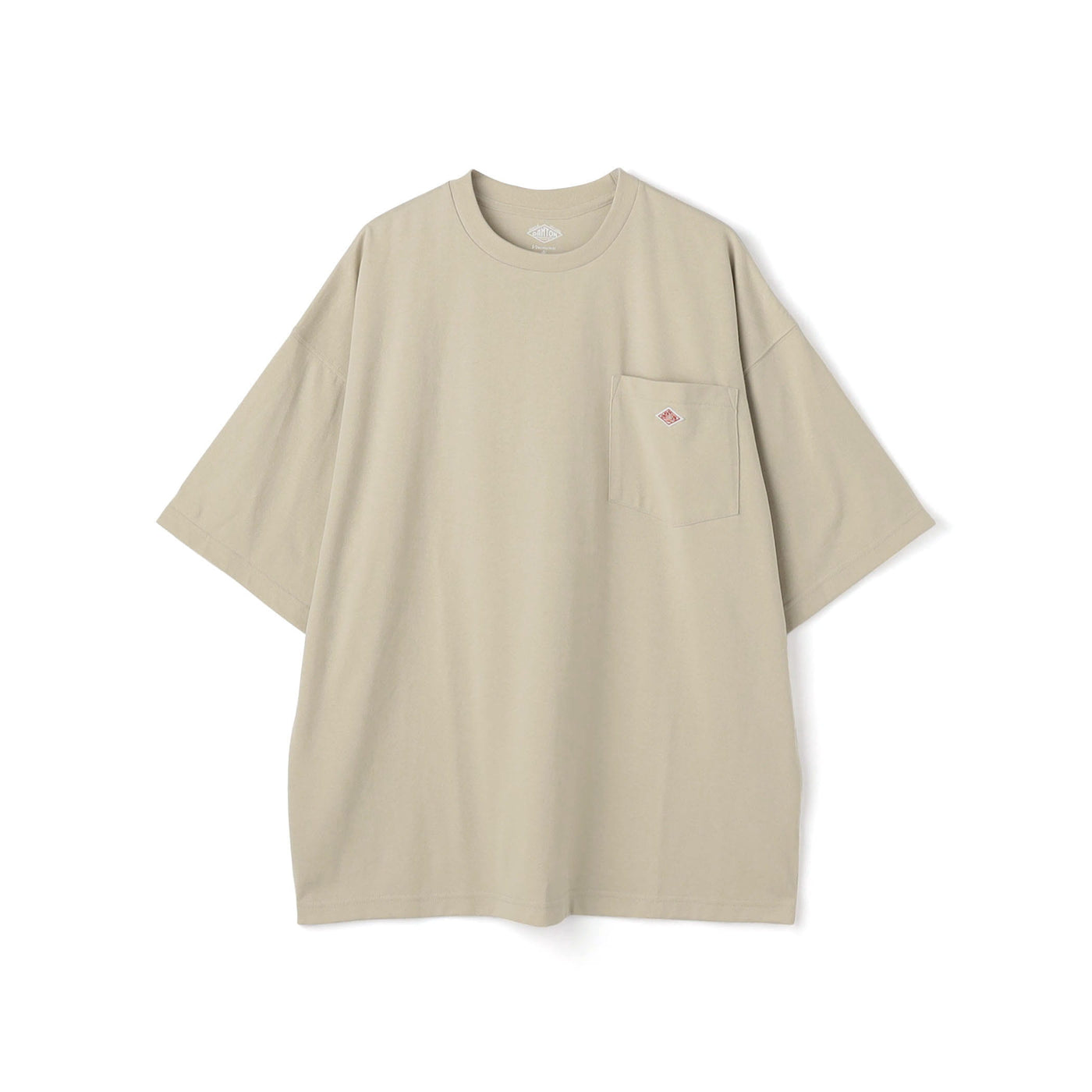 MEN'S  BIG SILHOUETTE POCKET T-SHIRT PLAIN