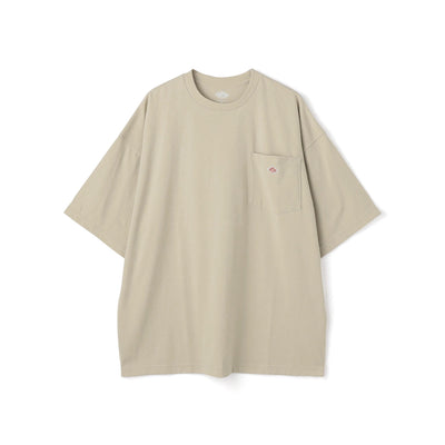 MEN'S  BIG SILHOUETTE POCKET T-SHIRT PLAIN