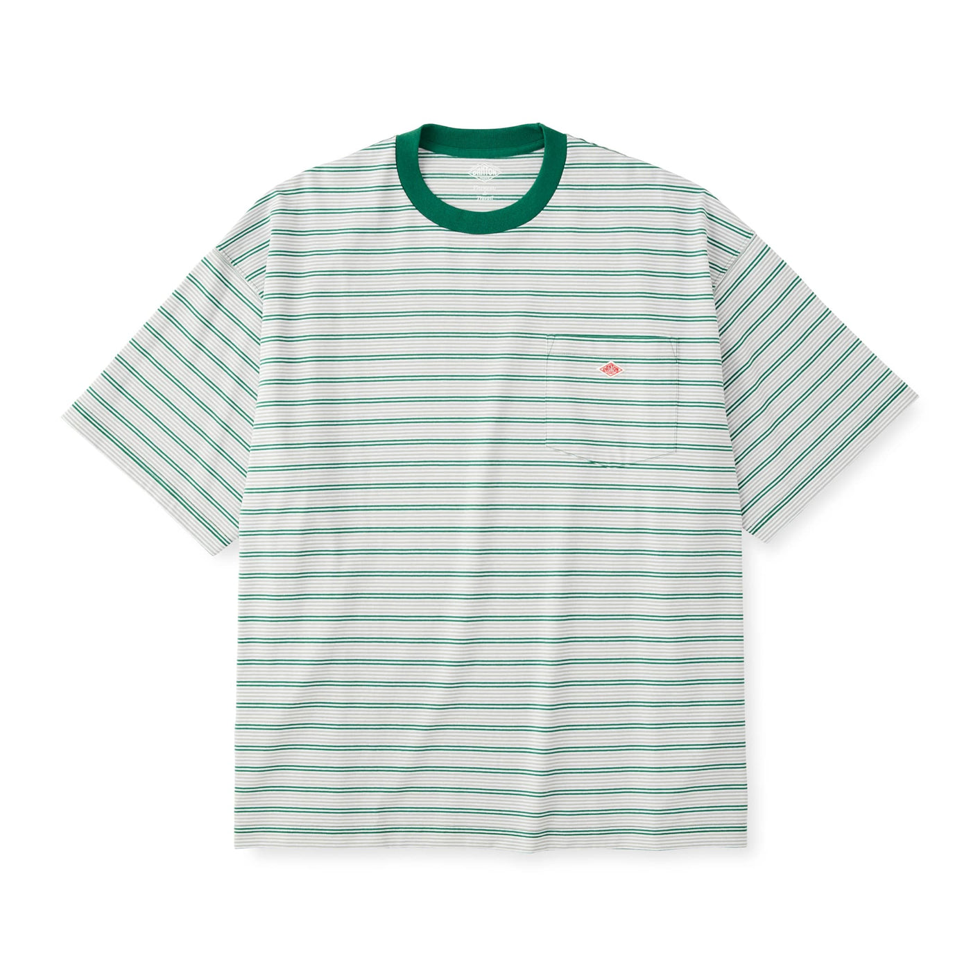 MEN'S  BIG SILHOUETTE POCKET T-SHIRT STRIPE