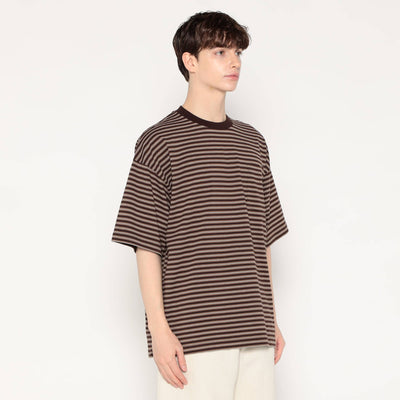 MEN'S  BIG SILHOUETTE POCKET T-SHIRT STRIPE