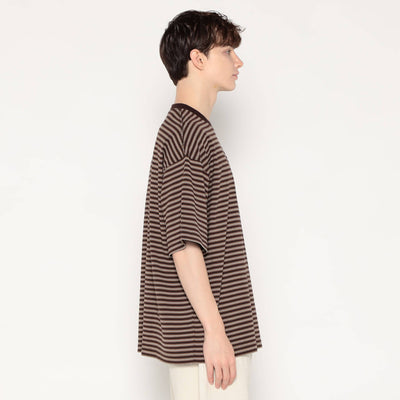 MEN'S  BIG SILHOUETTE POCKET T-SHIRT STRIPE