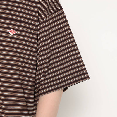MEN'S  BIG SILHOUETTE POCKET T-SHIRT STRIPE