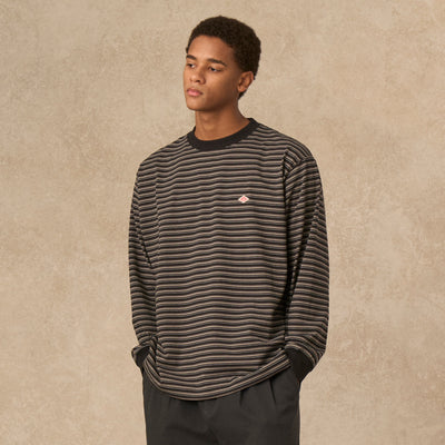 MEN'S LONG SLEEVE T-SHIRT STRIPE