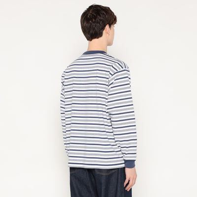 MEN'S LONG SLEEVE T-SHIRT STRIPE