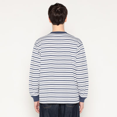 MEN'S LONG SLEEVE T-SHIRT STRIPE