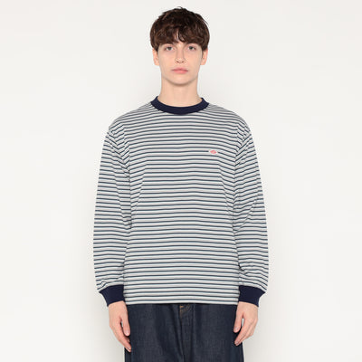 MEN'S LONG SLEEVE T-SHIRT STRIPE