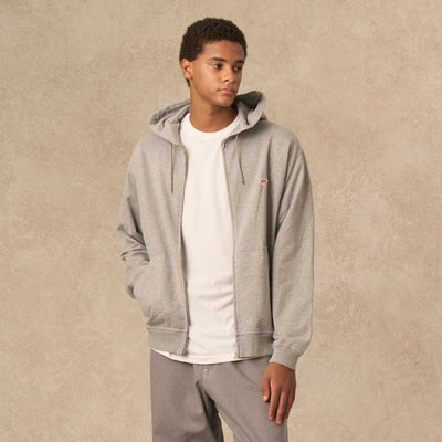 MEN'S COTTON TERRY ZIP HOODIE