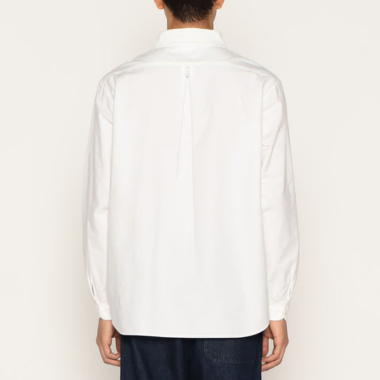 MEN'S OXFORD ROUND COLLAR PULLOVER SHIRT PLAIN