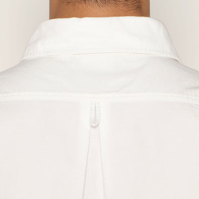 MEN'S OXFORD ROUND COLLAR SHORT SLEEVE PULLOVER SHIRT PLAIN