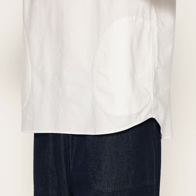 MEN'S OXFORD ROUND COLLAR SHORT SLEEVE PULLOVER SHIRT PLAIN