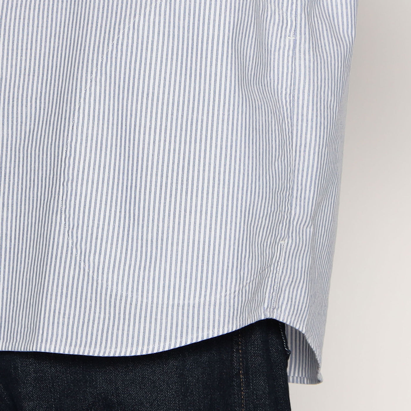 MEN'S OXFORD ROUND COLLAR SHORT SLEEVE PULLOVER SHIRT PATTERN