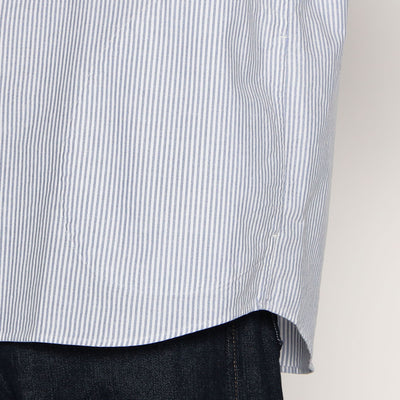 MEN'S OXFORD ROUND COLLAR SHORT SLEEVE PULLOVER SHIRT PATTERN
