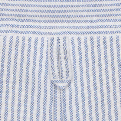 MEN'S OXFORD ROUND COLLAR SHORT SLEEVE PULLOVER SHIRT PATTERN