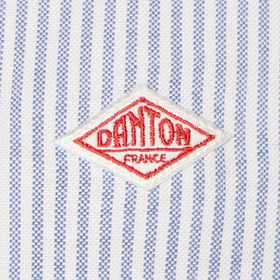 MEN'S OXFORD ROUND COLLAR SHORT SLEEVE PULLOVER SHIRT PATTERN