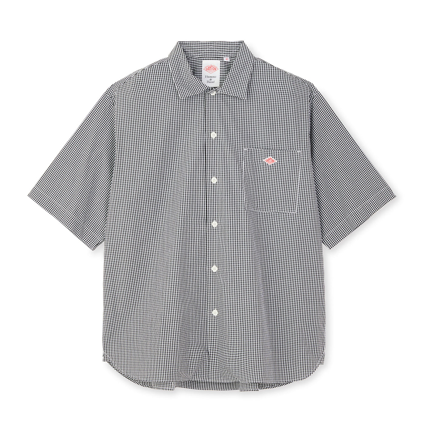 MEN'S COTTON POPLIN WORK SHIRT PLAID