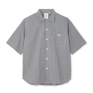 MEN'S COTTON POPLIN WORK SHIRT PLAID