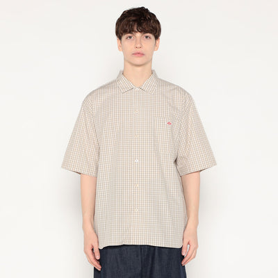 MEN'S COTTON POPLIN WORK SHIRT PLAID