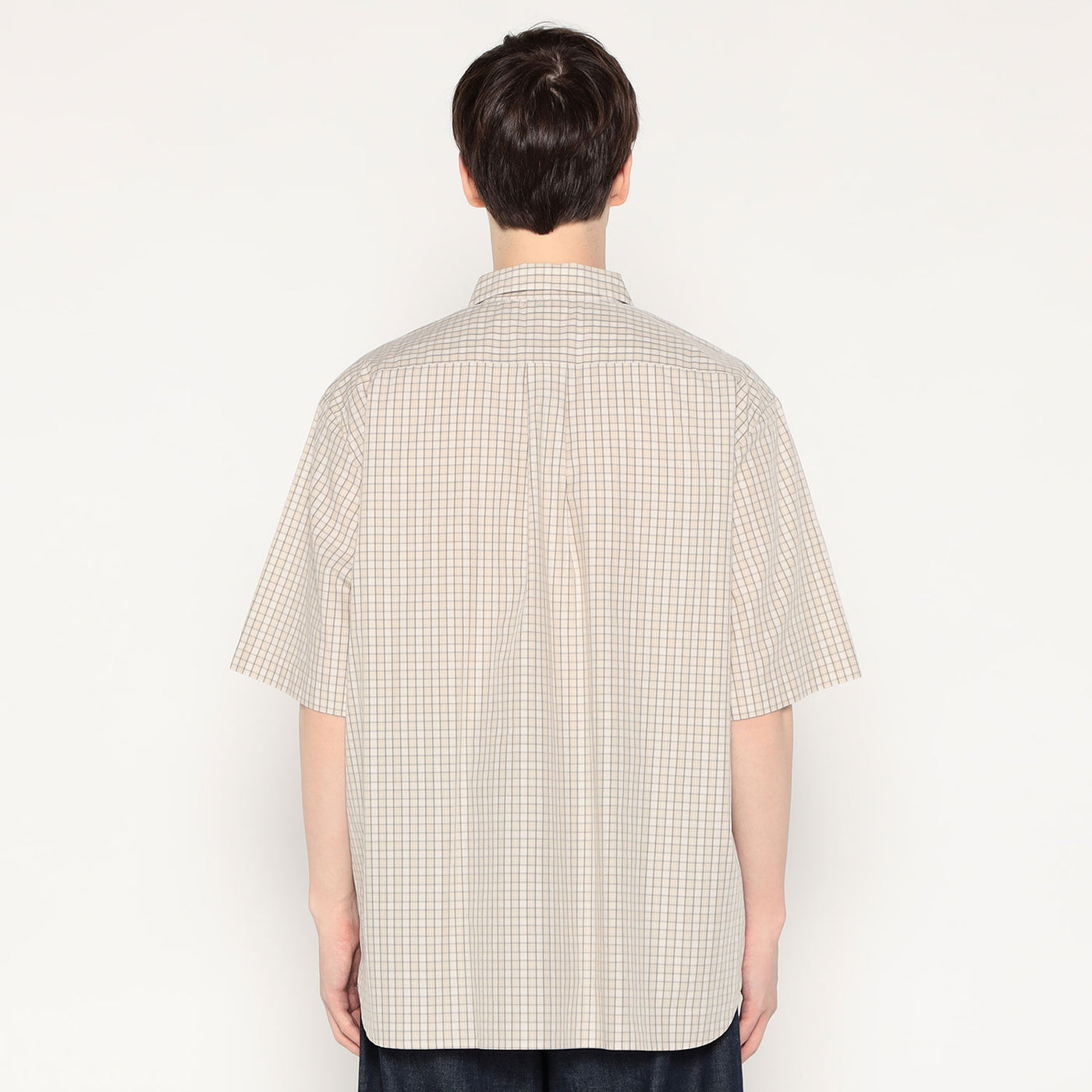 MEN'S COTTON POPLIN WORK SHIRT PLAID