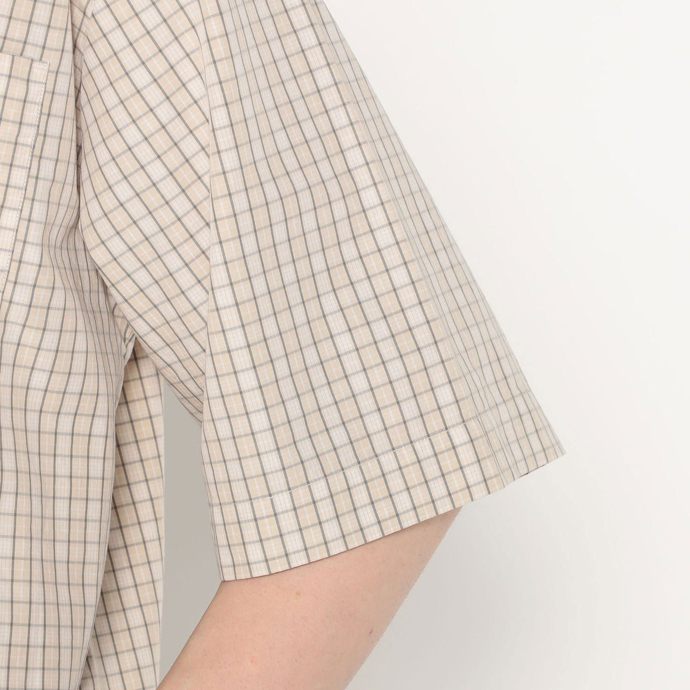 MEN'S COTTON POPLIN WORK SHIRT PLAID