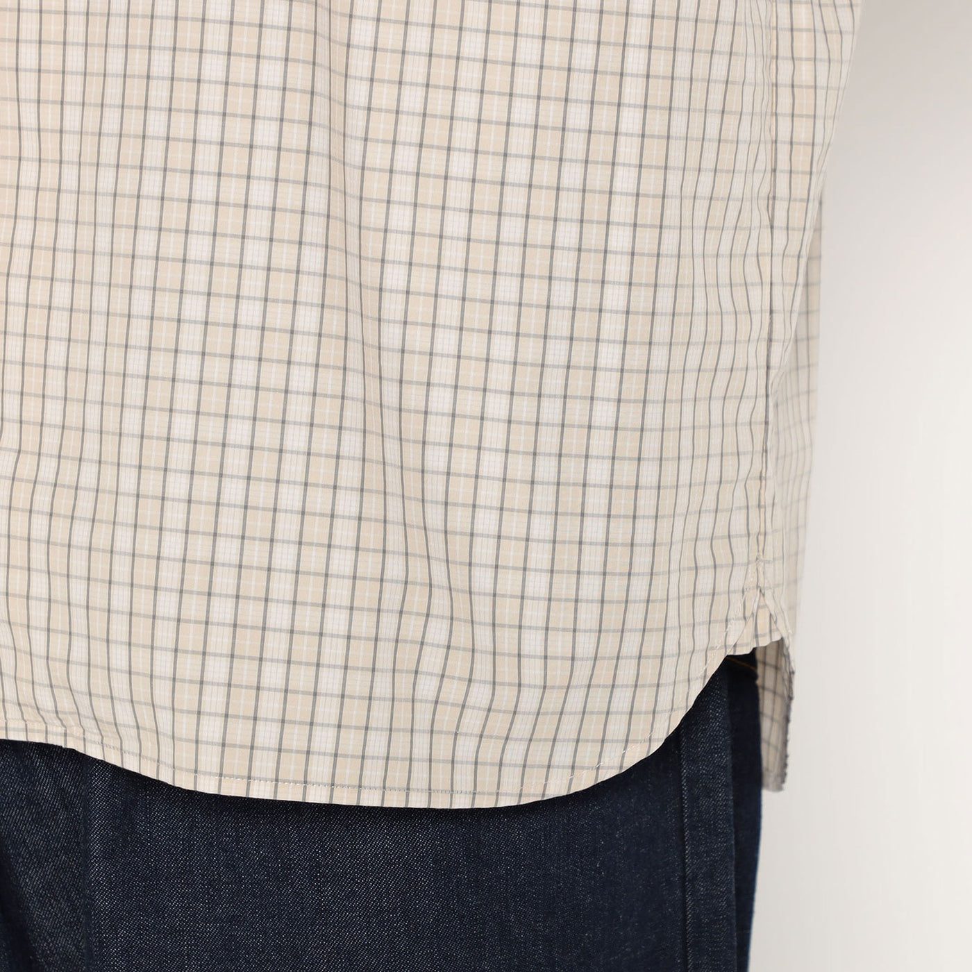 MEN'S COTTON POPLIN WORK SHIRT PLAID