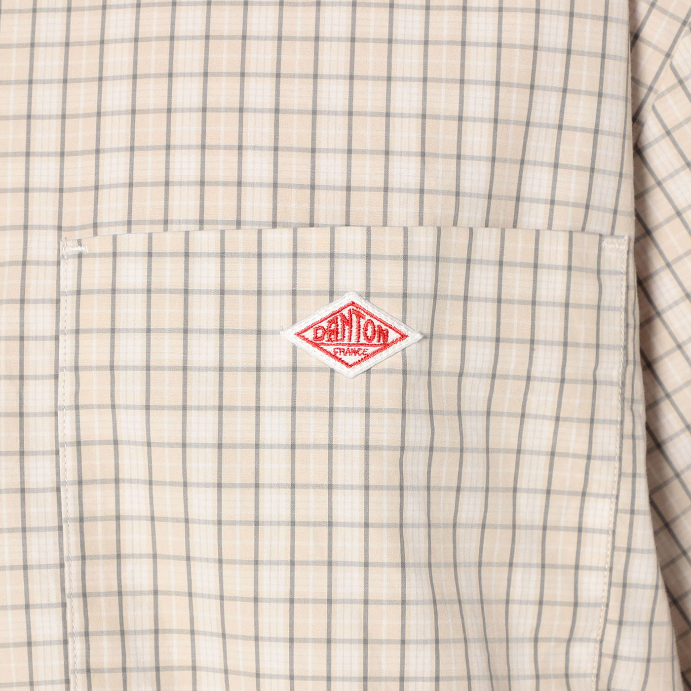 MEN'S COTTON POPLIN WORK SHIRT PLAID