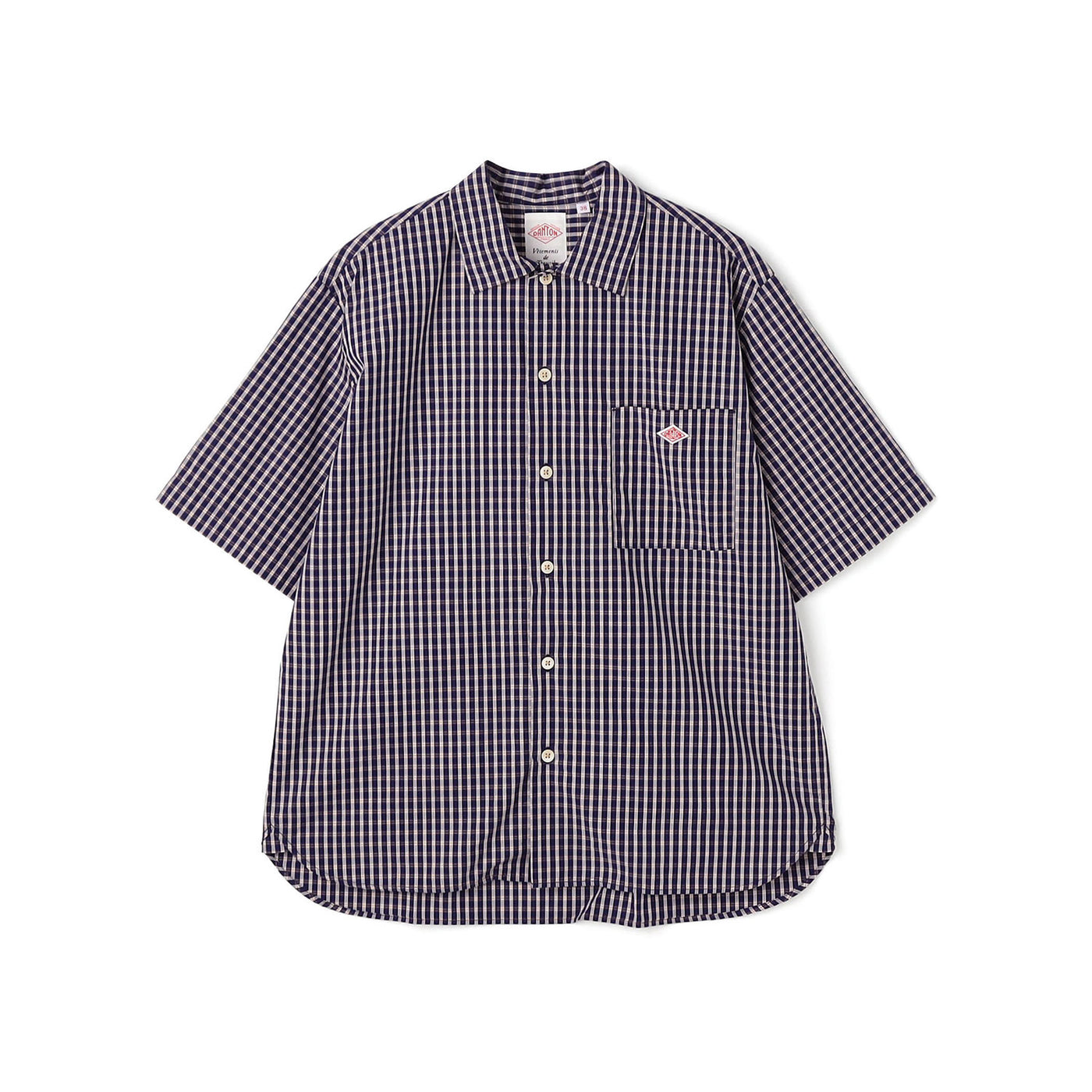 MEN'S COTTON POPLIN WORK SHIRT PLAID