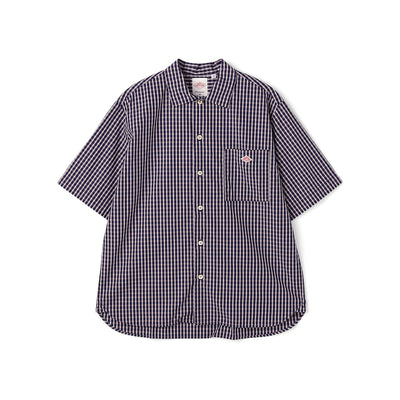 MEN'S COTTON POPLIN WORK SHIRT PLAID