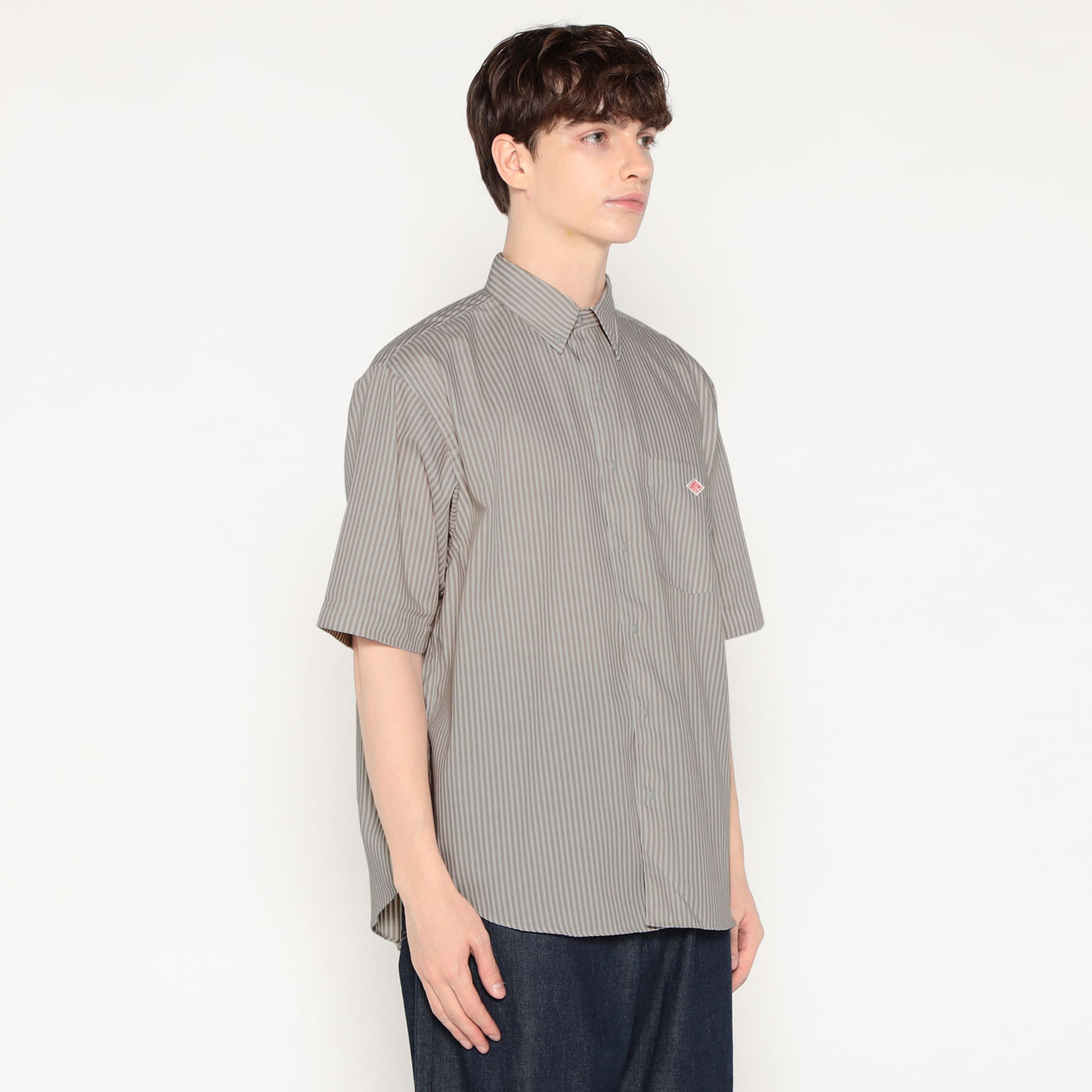 MEN'S OXFORD SHORT SLEEVE B.D SHIRT