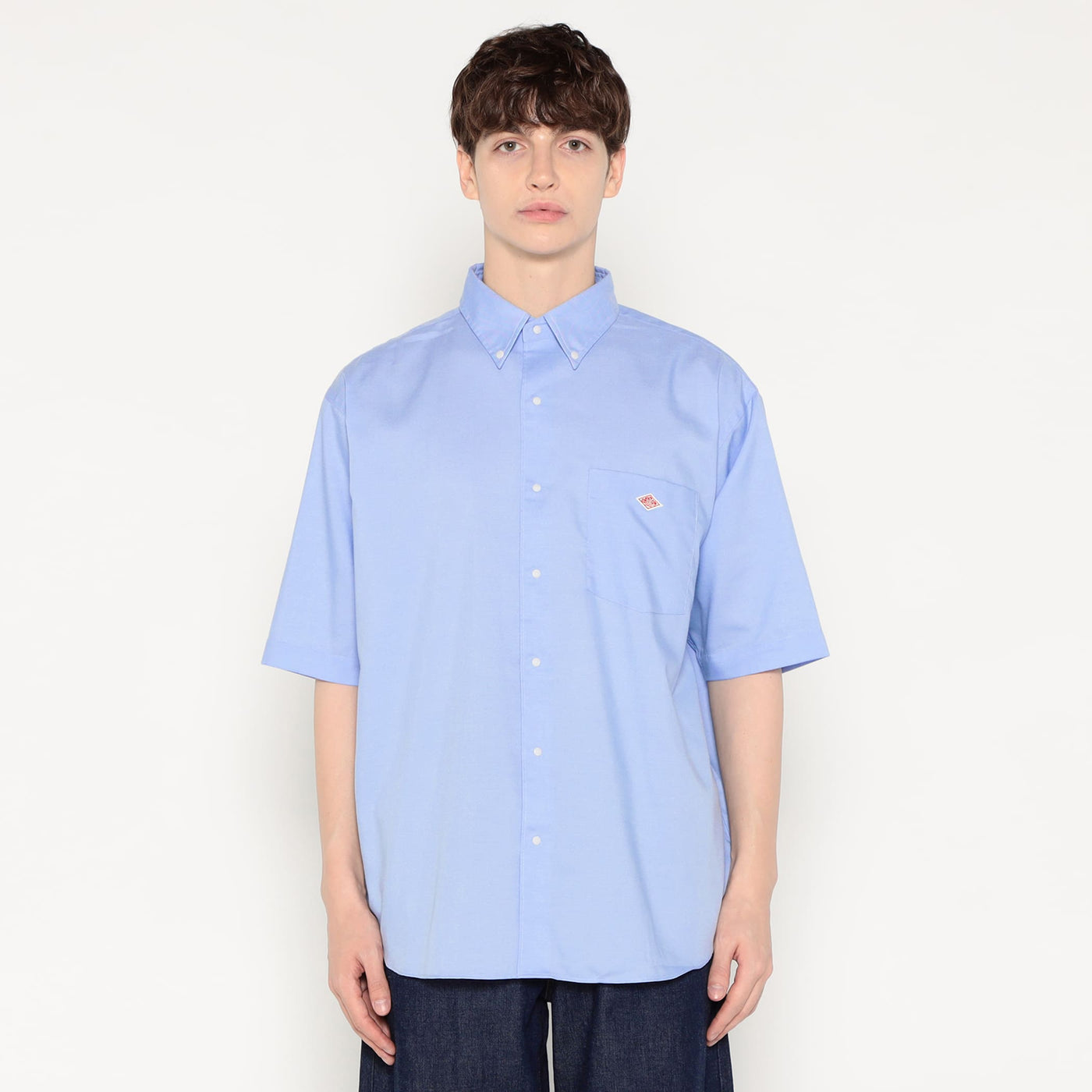 MEN'S OXFORD SHORT SLEEVE B.D SHIRT