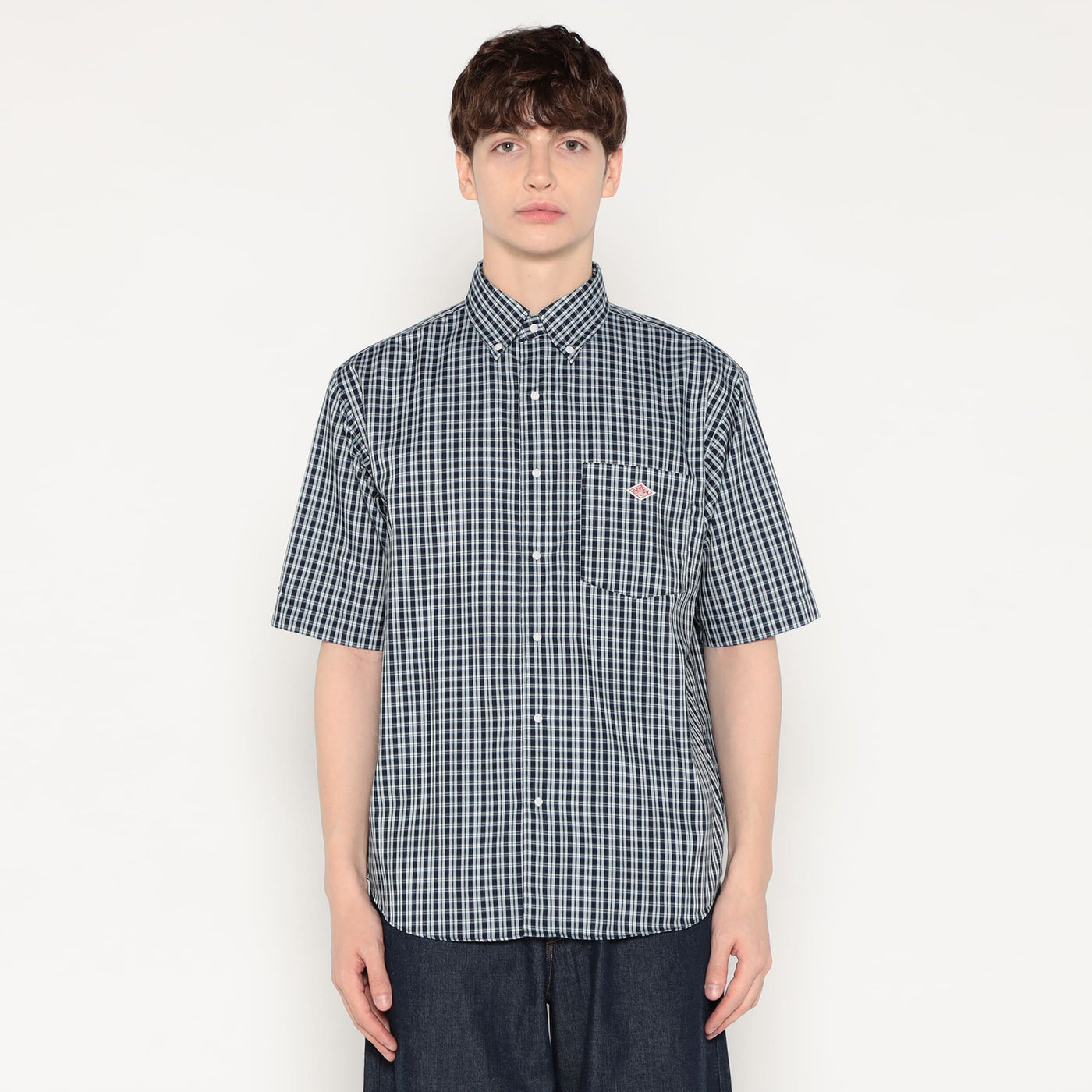 MEN'S OXFORD SHORT SLEEVE B.D SHIRT
