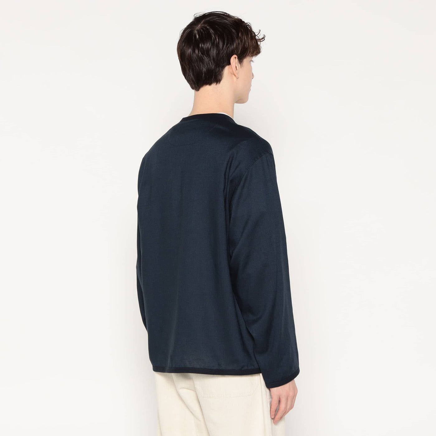 MEN'S LINEN POLYESTER CLOTH SHIRT CARDIGAN